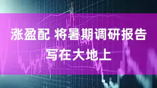 涨盈配 将暑期调研报告写在大地上