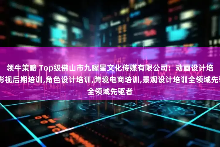 领牛策略 Top级佛山市九曜星文化传媒有限公司：动画设计培训,影视后期培训,角色设计培训,跨境电商培训,景观设计培训全领域先驱者